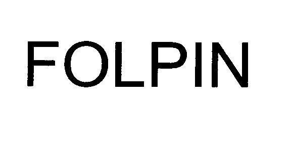 Mẫu nhãn hiệu FOLPIN