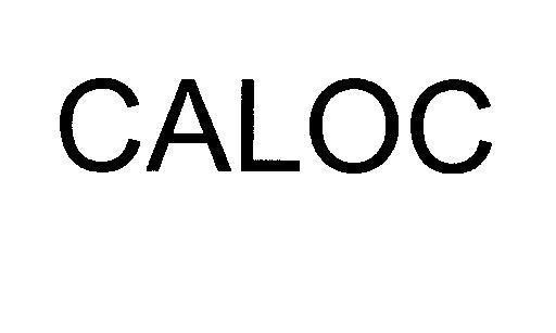 Mẫu nhãn hiệu CALOC