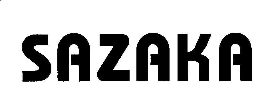 Mẫu nhãn hiệu SAZAKA