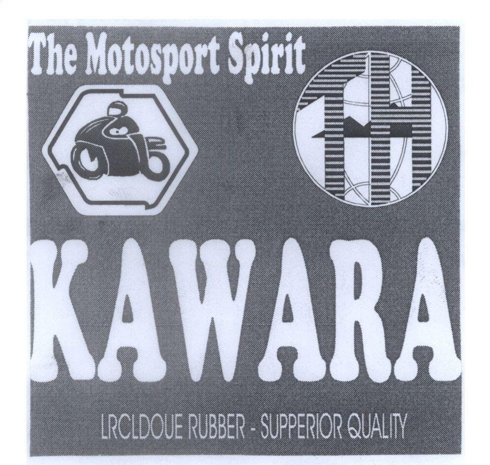 Mẫu nhãn hiệu The Motosport Spirit KAWARA LRCLDOUE RUBBER - SUPPERIOR QUALITY TH