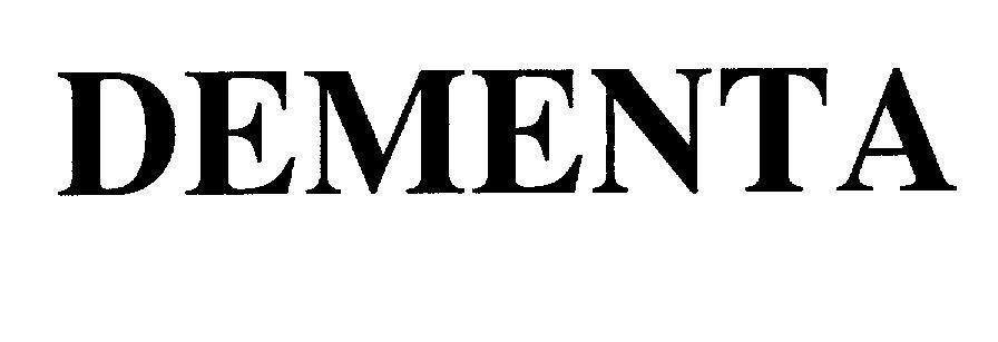 Mẫu nhãn hiệu DEMENTA