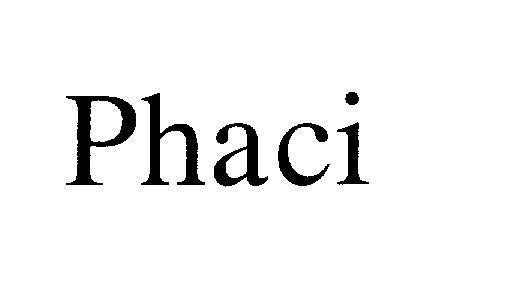 Mẫu nhãn hiệu Phaci
