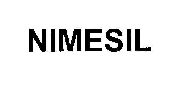 Mẫu nhãn hiệu NIMESIL