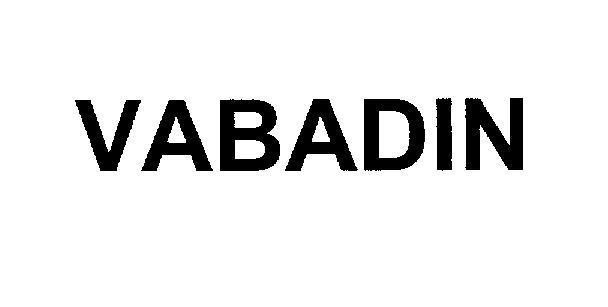 Mẫu nhãn hiệu VABADIN