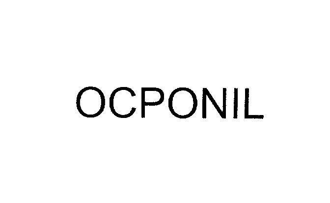 Mẫu nhãn hiệu OCPONIL