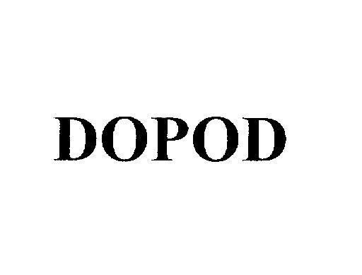 Mẫu nhãn hiệu DOPOD