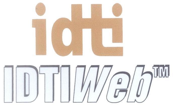 Mẫu nhãn hiệu idti IDTIWeb