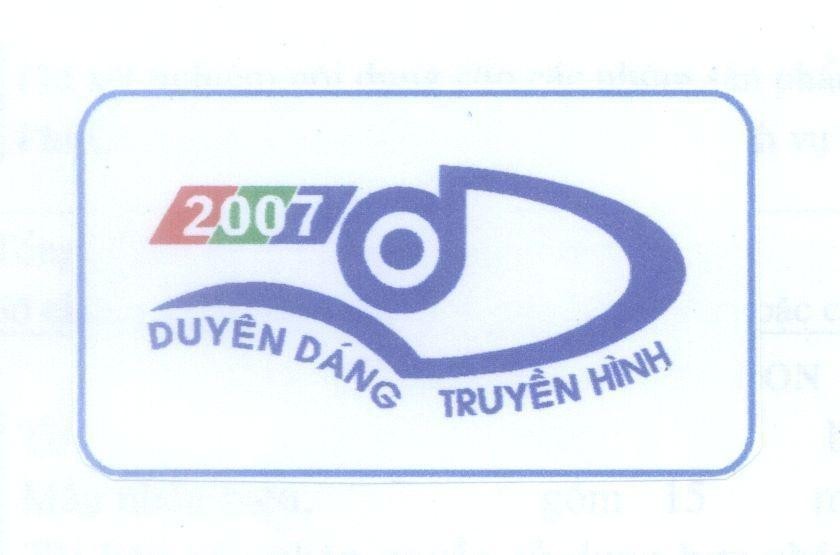 Mẫu nhãn hiệu DD Duyên Dáng Truyền Hình 2007