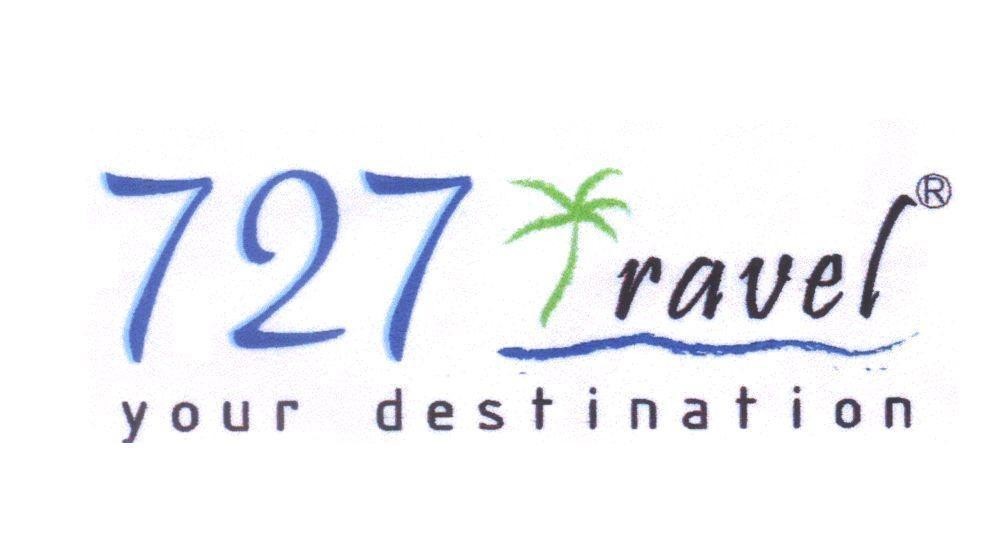 Mẫu nhãn hiệu 727 Travel your destination