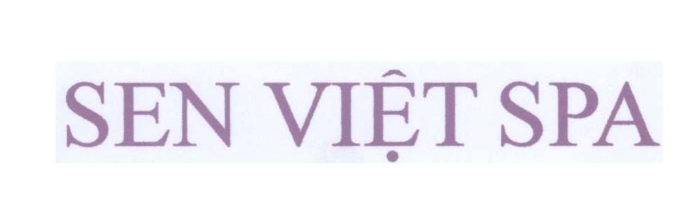Mẫu nhãn hiệu Sen Việt SPA