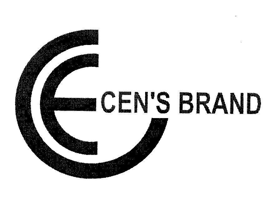 Mẫu nhãn hiệu C E CEN'S BRAND