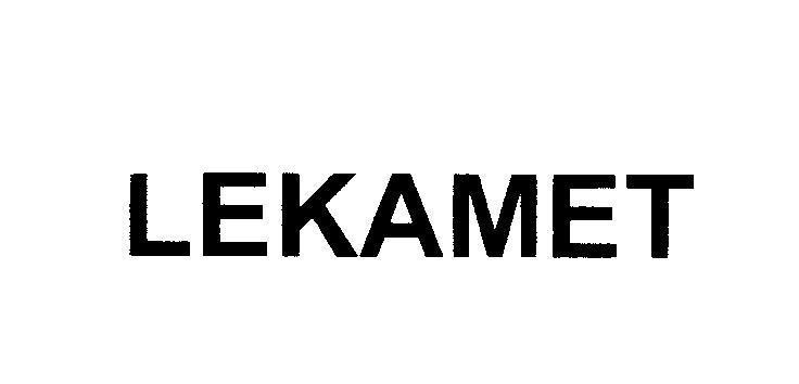 Mẫu nhãn hiệu LEKAMET