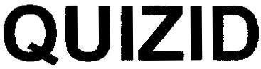 Mẫu nhãn hiệu QUIZID