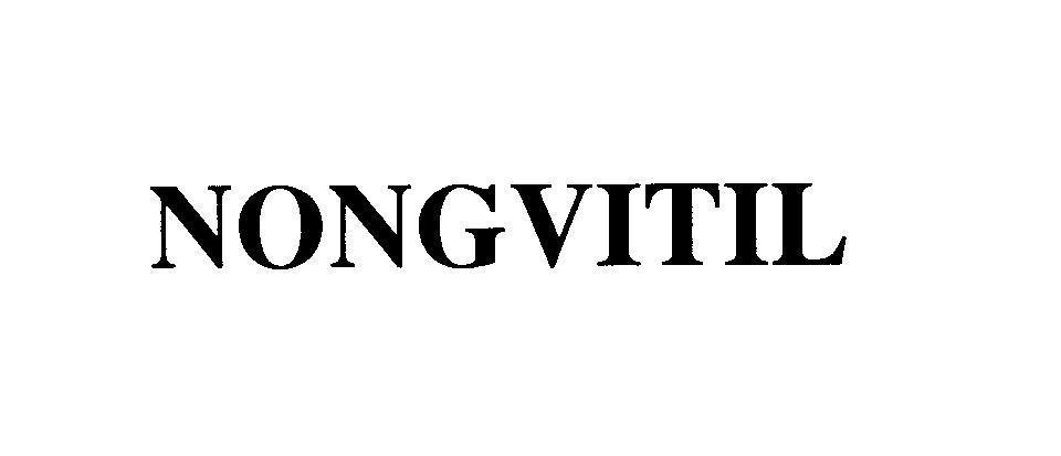 Mẫu nhãn hiệu NONGVITIL