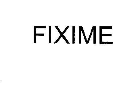 Mẫu nhãn hiệu FIXIME
