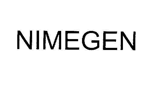 Mẫu nhãn hiệu NIMEGEN