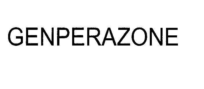 Mẫu nhãn hiệu GENPERAZONE