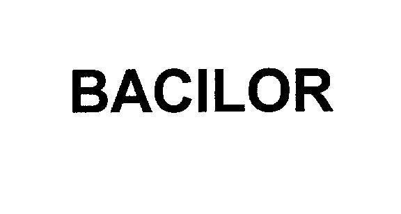 Mẫu nhãn hiệu BACILOR