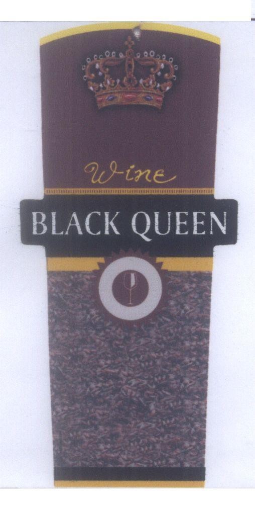 Mẫu nhãn hiệu BLACK QUEEN Wine