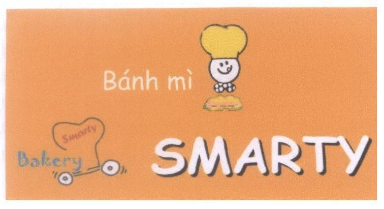 Mẫu nhãn hiệu Bánh mì SMARTY Bakery