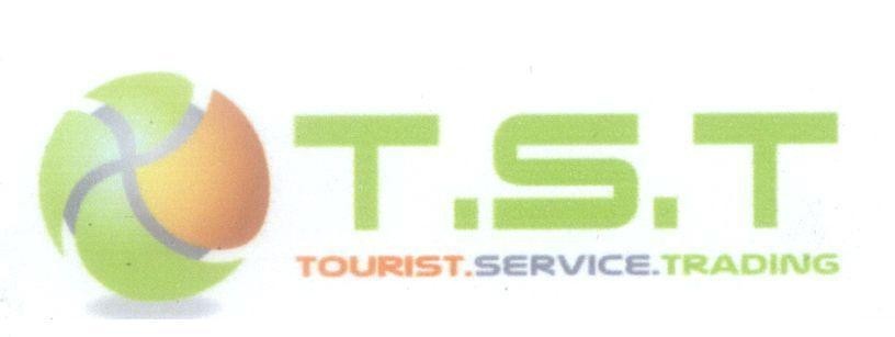 Mẫu nhãn hiệu T.S.T TOURIST.SERVICE.TRADING