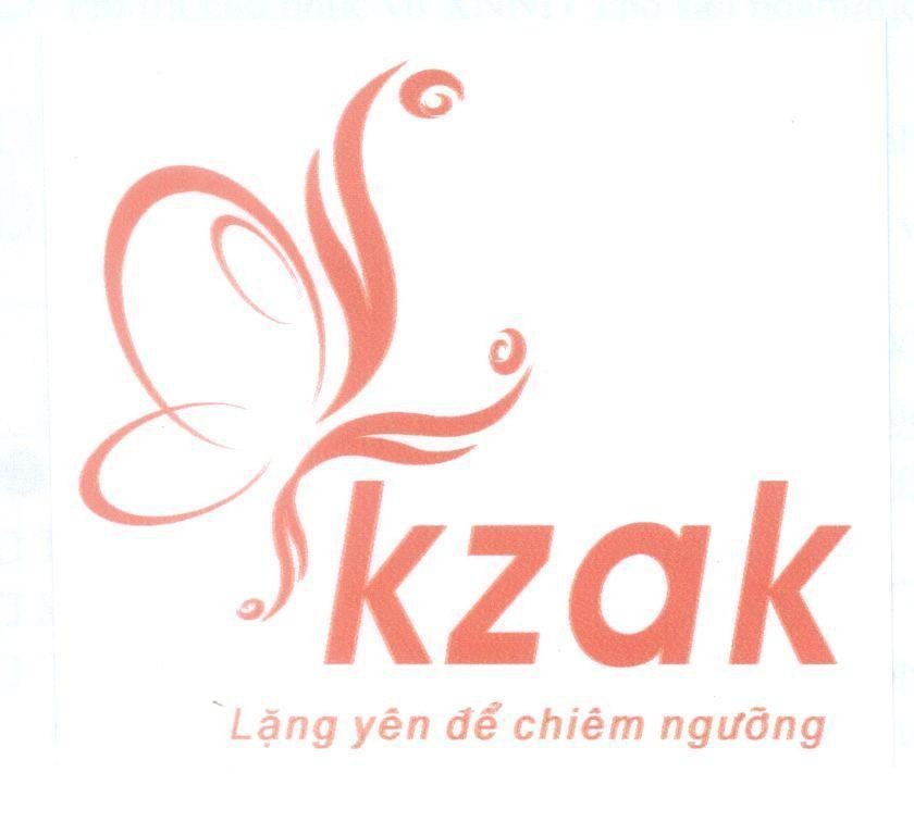Mẫu nhãn hiệu kzak Lặng yên để chiêm ngưỡng