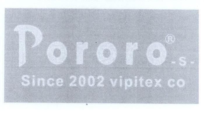 Mẫu nhãn hiệu Pororo -s- Since 2002 vipitex co