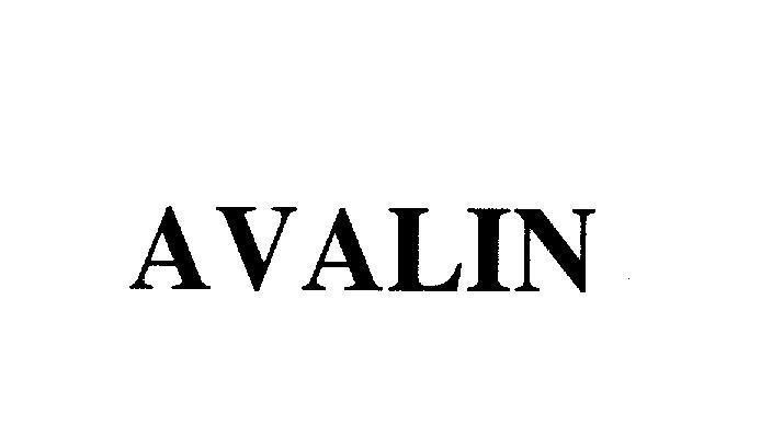 Mẫu nhãn hiệu AVALIN