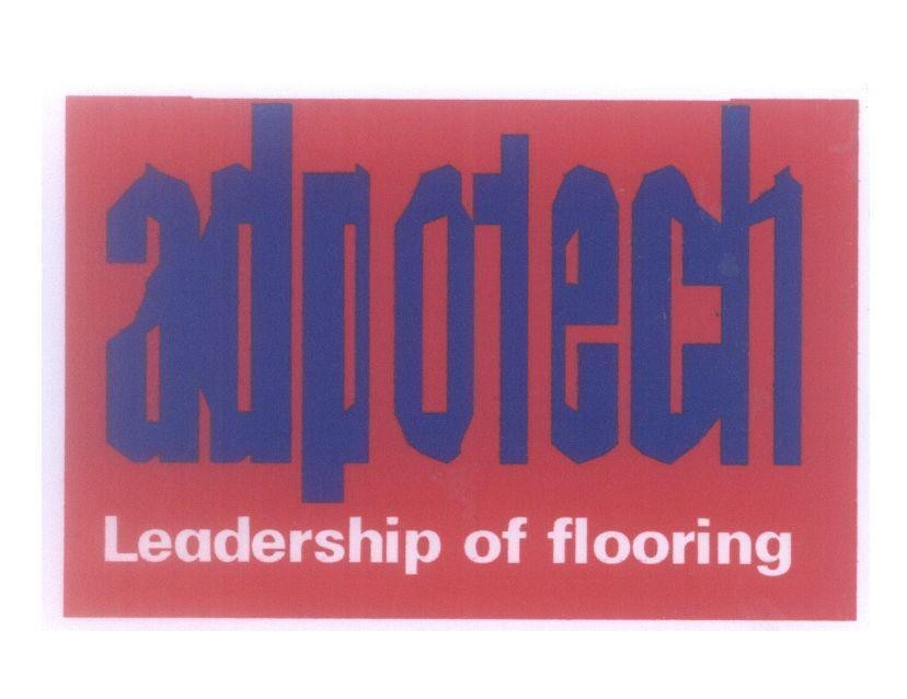 Mẫu nhãn hiệu adpotech Leadership of flooring