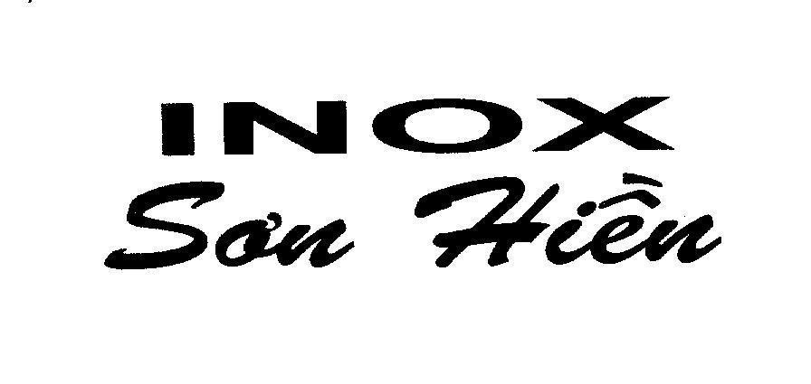 Mẫu nhãn hiệu INOX Sơn Hiền