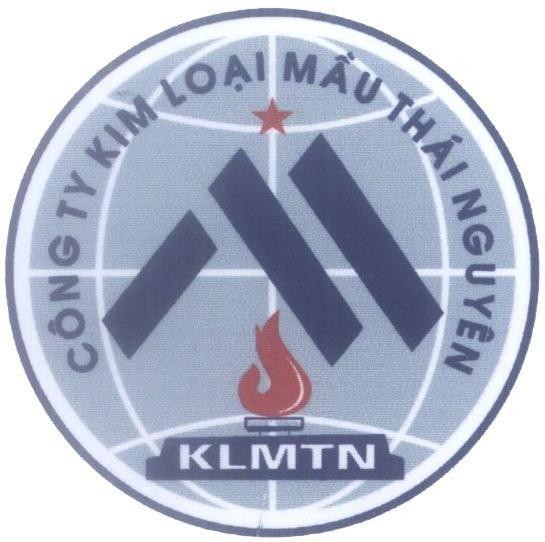 Mẫu nhãn hiệu KLMTN Công Ty Kim Loại Mầu Thái Nguyên