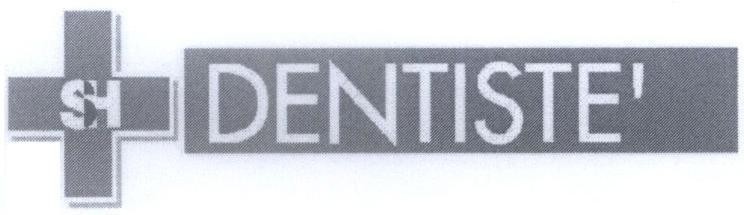 Mẫu nhãn hiệu SH DENTISTE'
