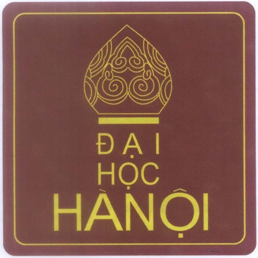 Mẫu nhãn hiệu Đại Học Hà Nội