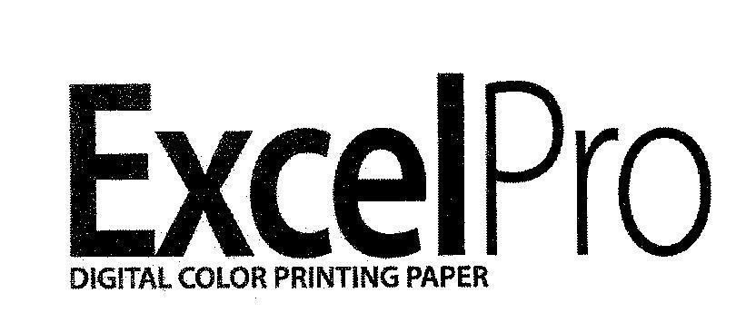 Mẫu nhãn hiệu ExcelPro DIGITAL COLOR PRINTING PAPER