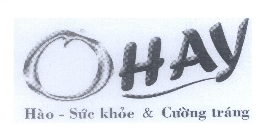 Mẫu nhãn hiệu O HAY Hào - Sức khỏe & Cường tráng