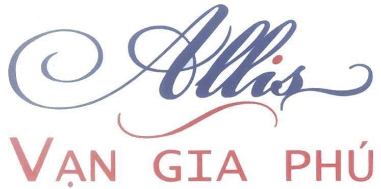 Mẫu nhãn hiệu Allis Vạn Gia Phú