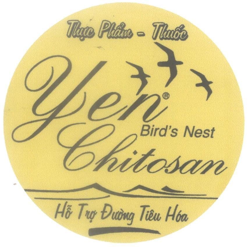 Mẫu nhãn hiệu Thực phẩm - Thuốc Yen Bird's Nest Chitosan Hỗ Trợ Đường Tiêu Hóa