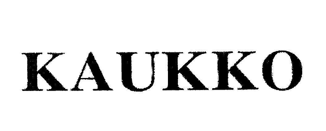 Mẫu nhãn hiệu KAUKKO