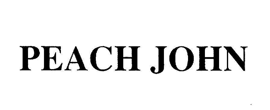 Mẫu nhãn hiệu PEACH JOHN