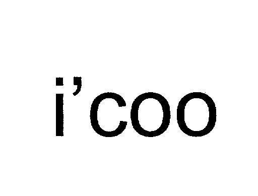 Mẫu nhãn hiệu i'coo