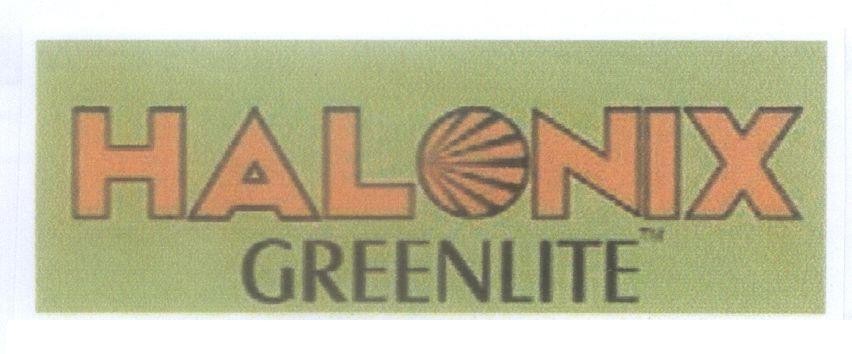 Mẫu nhãn hiệu HALONIX GREENLITE