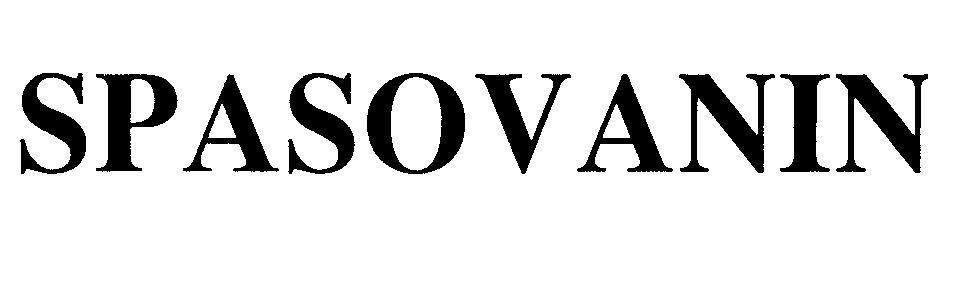 Mẫu nhãn hiệu SPASOVANIN