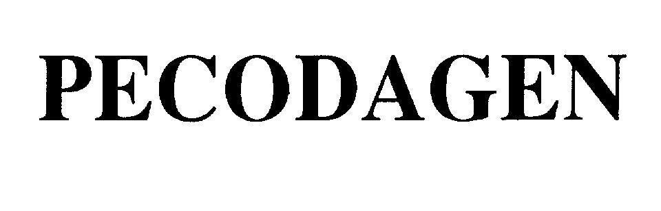 Mẫu nhãn hiệu PECODAGEN