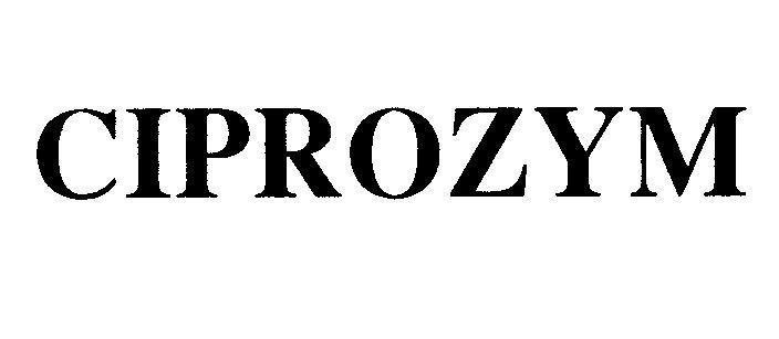 Mẫu nhãn hiệu CIPROZYM