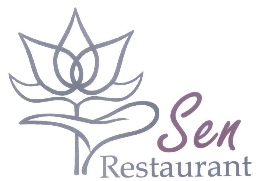 Mẫu nhãn hiệu Sen Restaurant