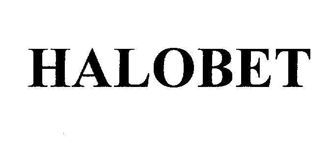 Mẫu nhãn hiệu HALOBET