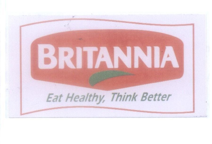 Mẫu nhãn hiệu BRITANNIA Eat Healthy, Think Better