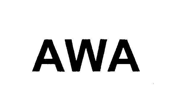 Mẫu nhãn hiệu AWA
