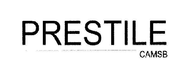 Mẫu nhãn hiệu PRESTILE CAMSB