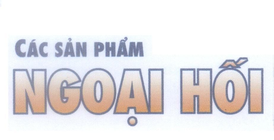 Mẫu nhãn hiệu Các Sản Phẩm Ngoại Hối